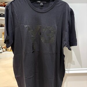 Y-3 Men’s black short sleeve t-shirt size 2XL
